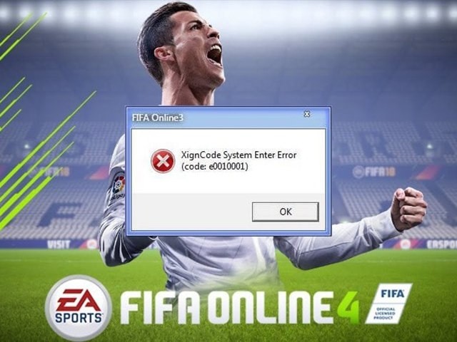 Vì sao chơi Fifa Online 4 bị dính lỗi E0001